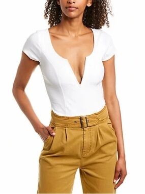 Free People Deep Conversations Bodysuit